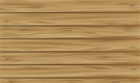 Wooden Panel Illustration Of Realistic Wood Texture Background With