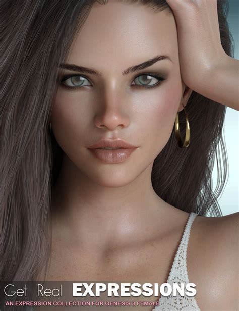 P3D Get Real Expressions For Genesis 8 Female S Daz 3D