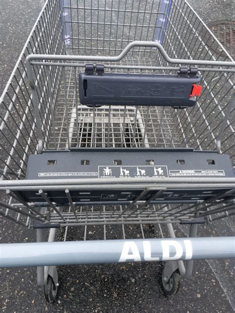 Aldi Shopping Cart How To Use With Quarter