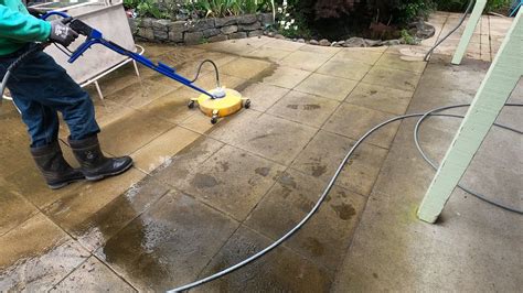 Asmr Pressure Washing Concrete Pavers Very Satisfying Youtube