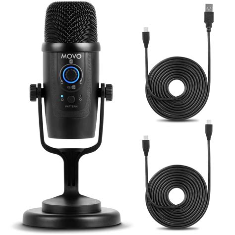 Usb Desktop Microphone Usb Mic For Mac Pc Android Um300 Movo