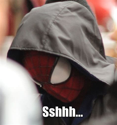 Commands in game > :mute > :skin texture id. IRTI - funny picture #3772 - tags: amazing spiderman 2 shhh hood