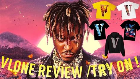 Juice Wrld Legends Never Die Vlone Merch And Try On Youtube