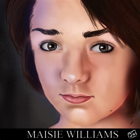 Maisie Williams Fan Art By Clowninpixels On Deviantart