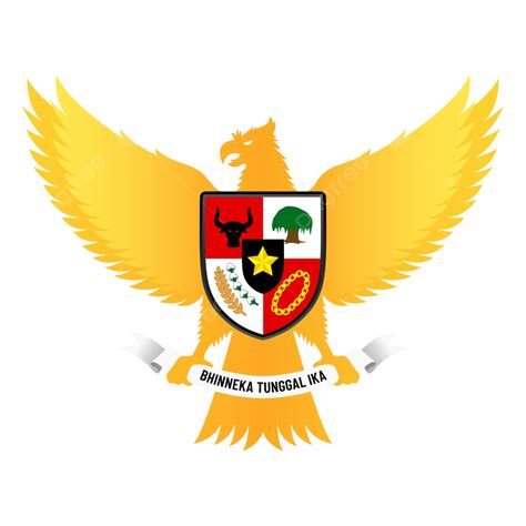 National Emblem Of Indonesia Pancasila Garuda Symbol