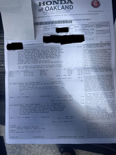 2017 Pilot Touring FWD - Dashboard lights up by itself/Alarm goes off