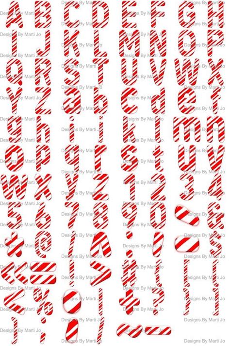 Candy Cane Letters Printables Printable Word Searches