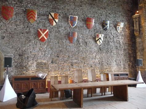 Inside The Great Hall At Caerphilly © Jeremy Bolwell Geograph