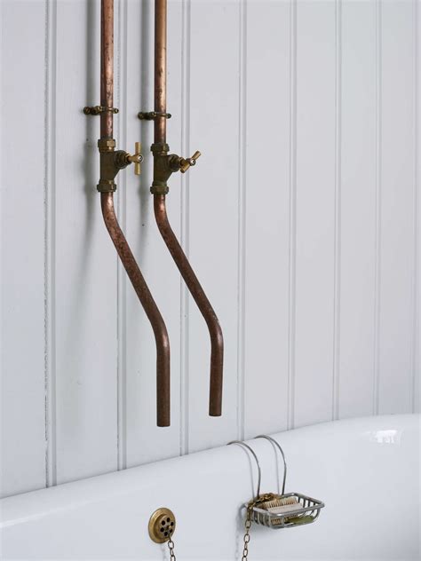 1/2 mip shower arm inlet & outlet connections. Trend Alert: 10 DIY Faucets Made from Plumbing Parts ...