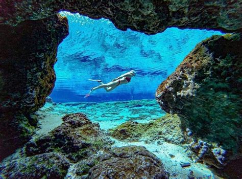 You Can Dive Into Stunning Underwater Caves At This Florida Park Just Hours Away From Miami