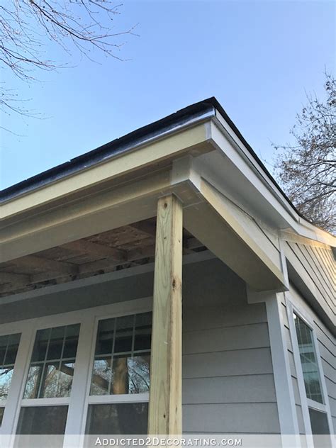 New Porch Roof Trim And Porch Column Options Addicted 2 Decorating