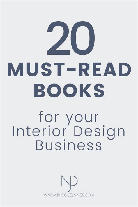 20 Go To Interior Design Books For Students And Beginners — Nicole