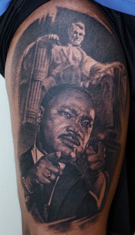 Martin Luther King Tattoo By Remis Tattoo Tattoonow