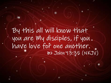 John 1335 The Distinguishing Mark Of Being A Disciple Of Jesus