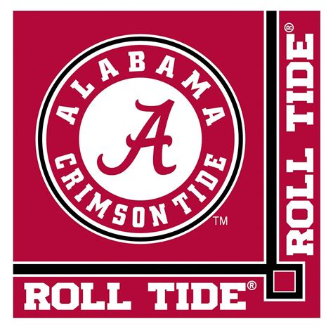 Alabama Crimson Tide Logo Wallpapers Wallpaper Cave