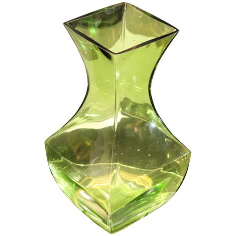 Mid Century Scandinavian Glass Vase