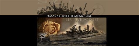 Hmas sydney ii memorial welcome about this national memorial commemorates the loss of the hmas sydney ii and the ships company of 645 men on 19th november 1941 inside this website you will discover vital information about the memorial, how it started, who designed and built it. Sydney II Memorial | Naval Association of Australia