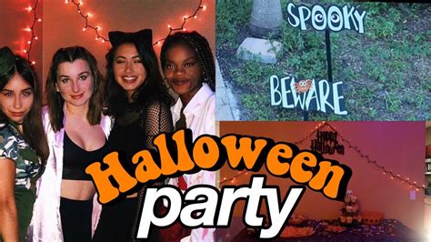 Throwing A Halloween Party Youtube