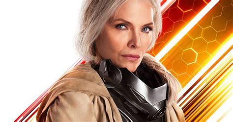 Michelle Pfeiffer Is The Wasp In New Ant Man 2 Character Poster