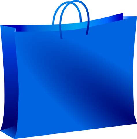 Blue Bag Clipart | i2Clipart - Royalty Free Public Domain ...