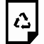 Recycle Recycling Papel Reciclado Icons Papier Icono