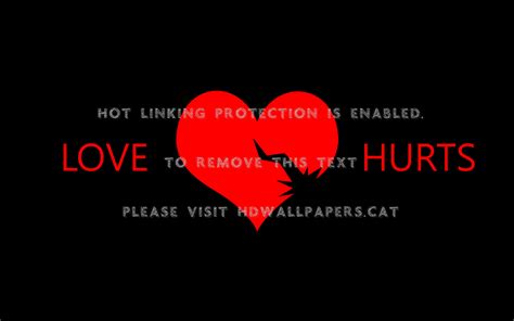 Love Hurts Broken Abstract 3d And Cg Love Failure Text Png 1440x900