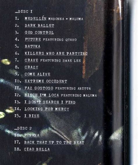 Madame X Eu Deluxe 2 Cd Album 18 Tracks