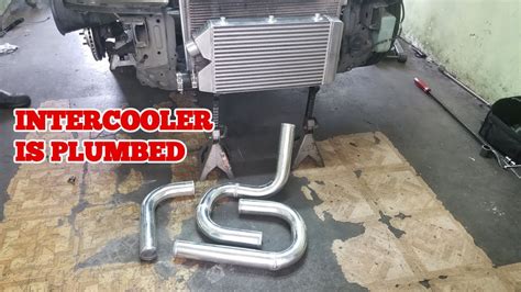Intercooler Is On Pipes Are Done The EBay EM2 Is Ready For The Turbo