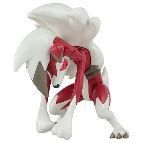 Pokemon T19179 Pokémon Action Figure Lycanroc Midnight Form Amazon