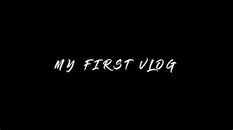 My First Vlog Vlogs By Arsl Youtube