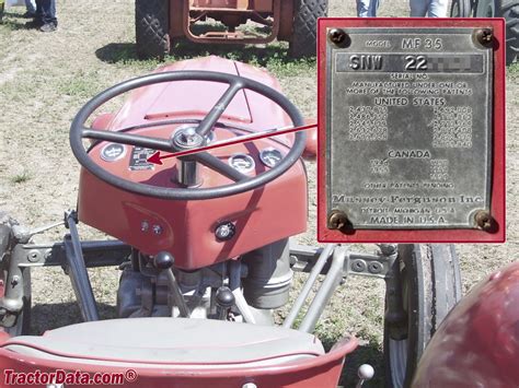 Massey Ferguson 35 Tractor Information