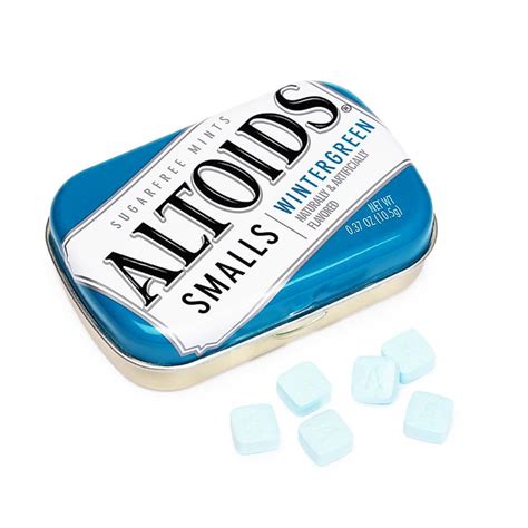 Altoids Smalls Mint Tins Wintergreen 9 Piece Box Candy Warehouse