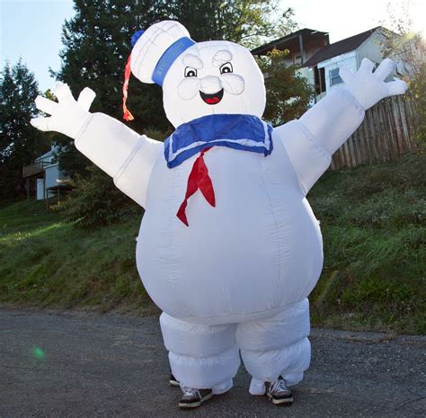 disguise inflatable stay puft marshmallow man costume official ghostbusters afterlife movie fan