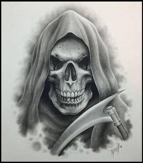 Kunst tattoos skull tattoos grim reaper art grim reaper tattoo bauch tattoos totenkopf tattoos skull pictures skull artwork tattoo ideas. Pin on Tatoos