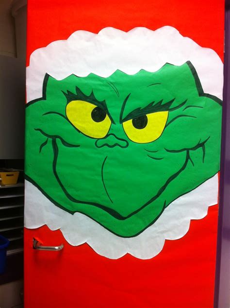Grinch christmas classroom door  Welcome Christmas, Christmas Day!