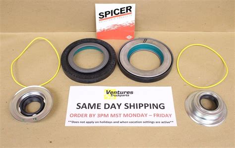 Ford F F F F X Front Axle Seal Kit Spicer Both