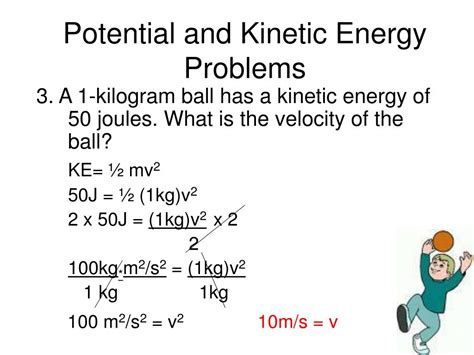 Ppt Potential And Kinetic Energy Problems Powerpoint Presentation