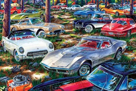 Red Chev Jigsaw Puzzle