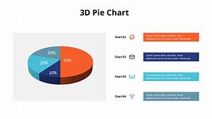 3d Pie Charts With Lists