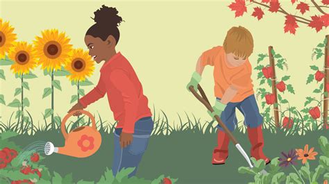 Teaching Children To Garden