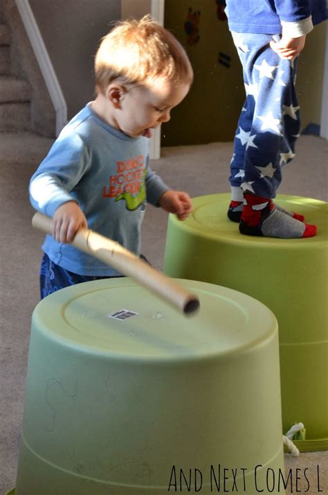 Bucket Drumming And Stomping Music Activities For Kids Music