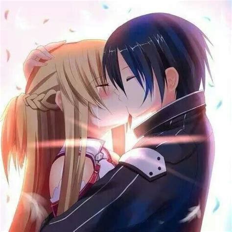 Kirito X Asuna Kiss