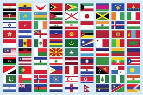270 World Flags By Digital Artist Thehungryjpeg