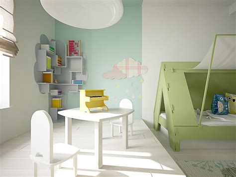 Ergonomic ideas for modern teenage bedroom furniture. 25+ Kids Study Room Designs, Decorating Ideas | Design ...