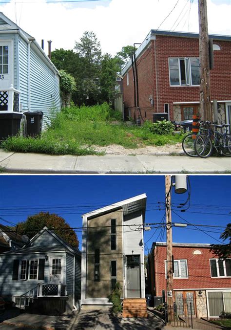Collection by doug hursh • last updated 2 days ago. Narrow Modern Infill Tiny House | iDesignArch | Interior ...