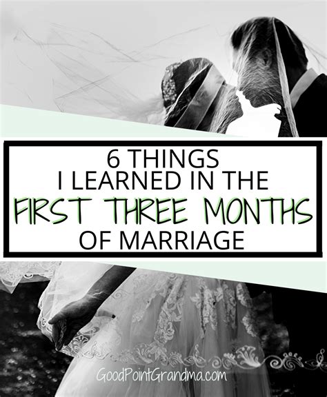 6 Things I Learned In The First Three Months Of Marriage