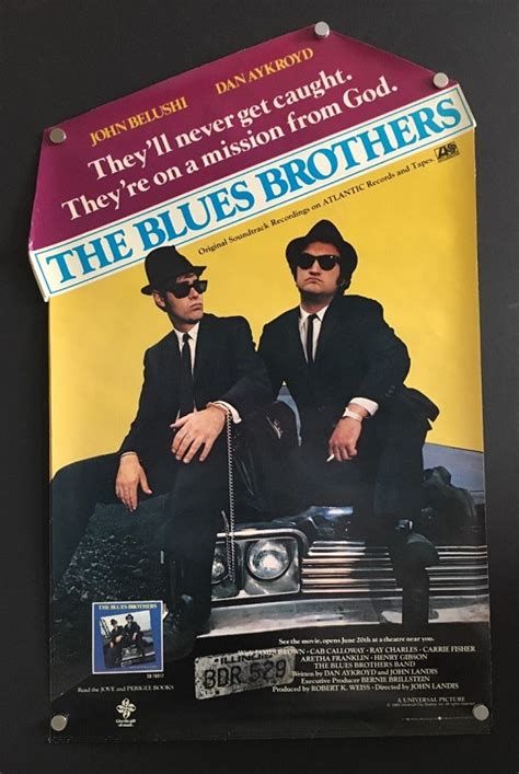 The Blues Brothers 1980 Original Soundtrack Standee Movie Poster