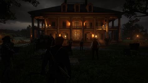 Red Dead Redemption 2 Braithwaite Manor Scene Youtube