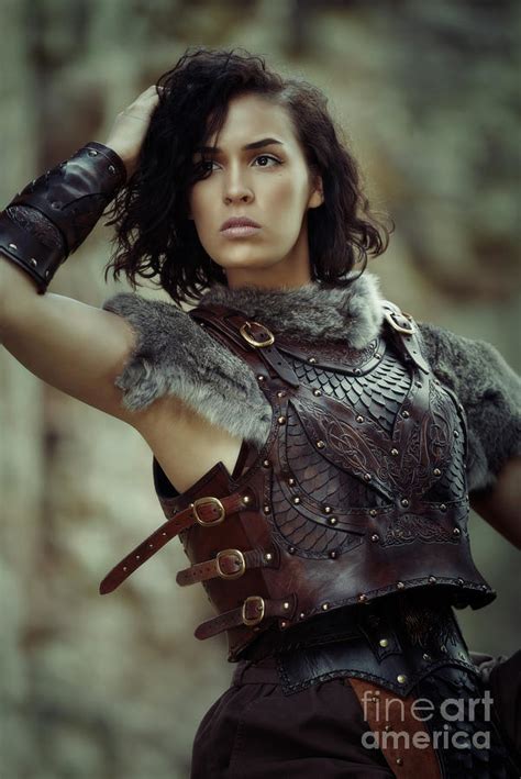 Warrior Princess In Costume Photograph By Amanda Elwell