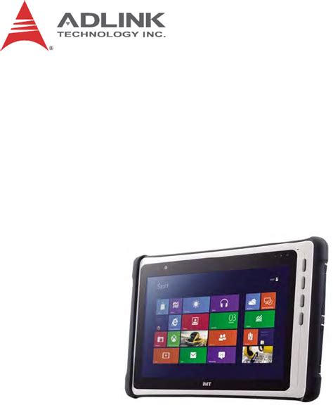 Adlink Technology Imt Bt Rugged Tablet User Manual